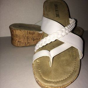 LOWER EAST SIDE | Cork sandal wedge shoe